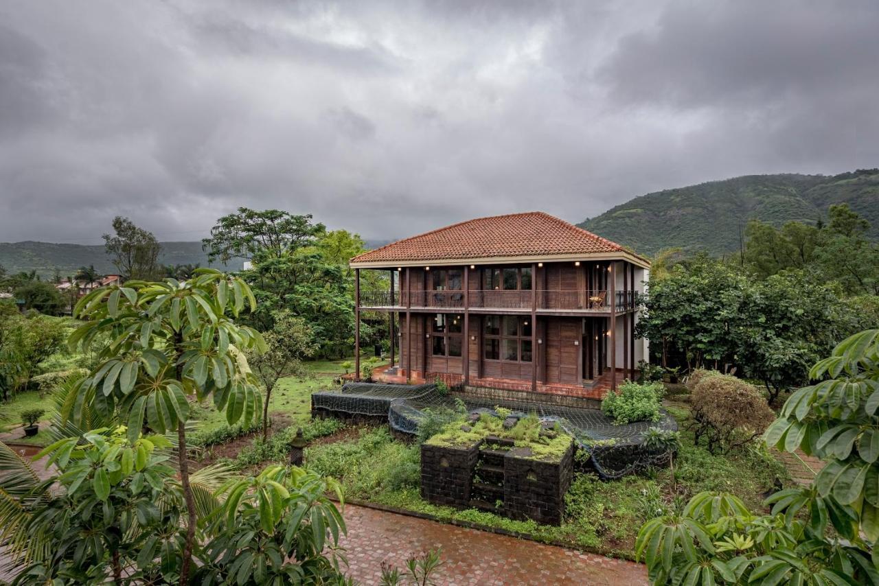 Saffronstays Boulevard Loghouse - A Wooden Chalet Amidst Nature Kārli Εξωτερικό φωτογραφία