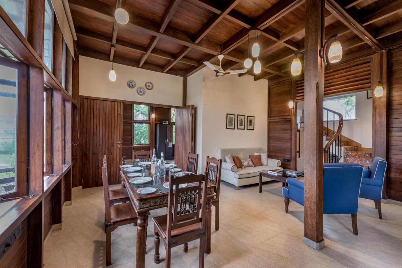 Saffronstays Boulevard Loghouse - A Wooden Chalet Amidst Nature Kārli Εξωτερικό φωτογραφία