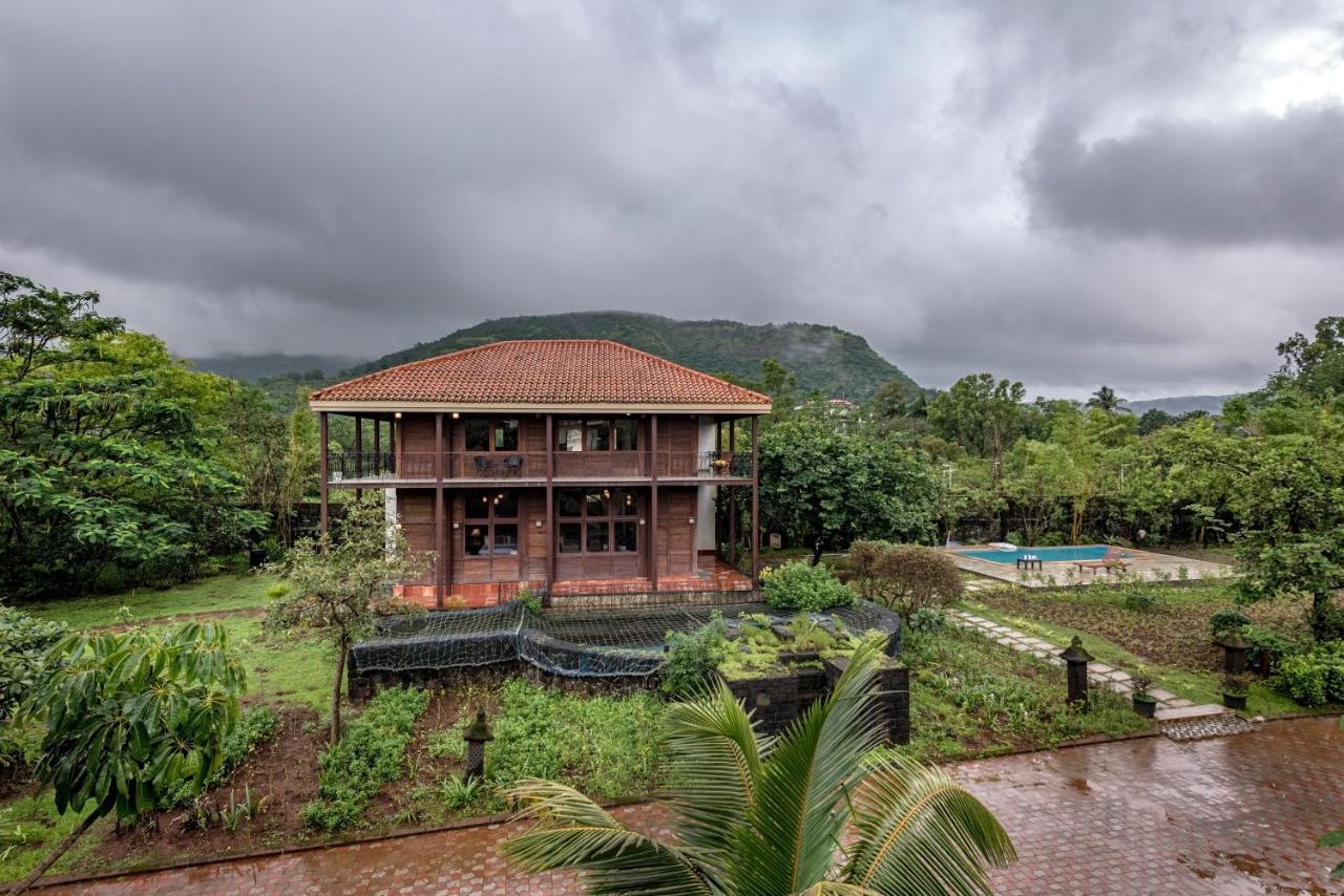 Saffronstays Boulevard Loghouse - A Wooden Chalet Amidst Nature Kārli Εξωτερικό φωτογραφία