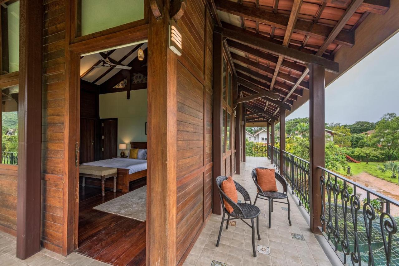 Saffronstays Boulevard Loghouse - A Wooden Chalet Amidst Nature Kārli Εξωτερικό φωτογραφία