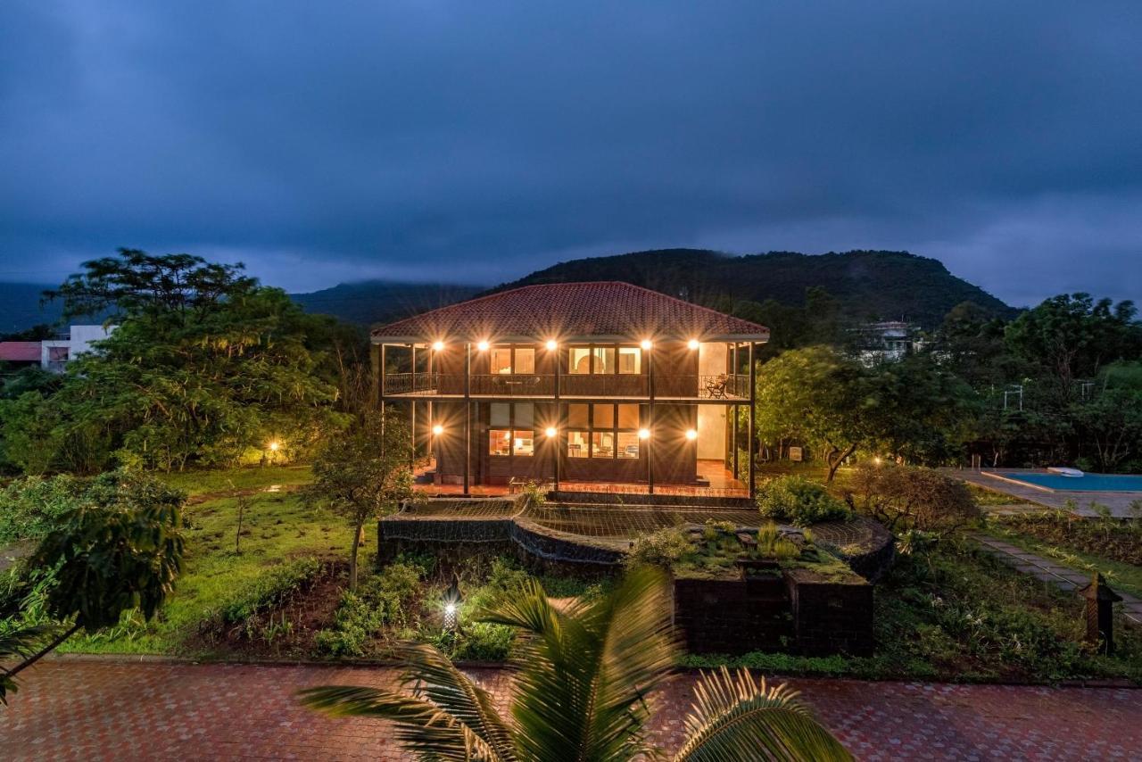 Saffronstays Boulevard Loghouse - A Wooden Chalet Amidst Nature Kārli Εξωτερικό φωτογραφία