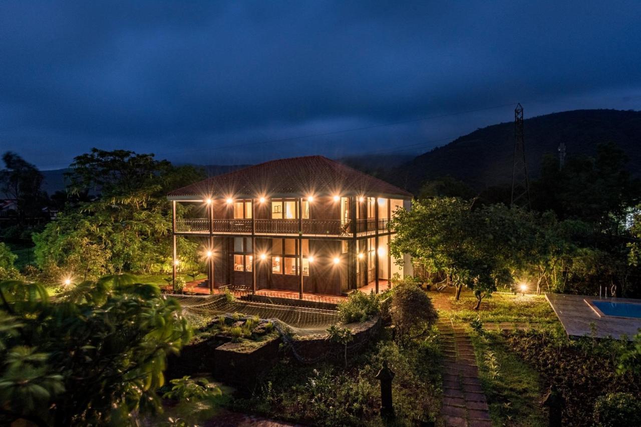 Saffronstays Boulevard Loghouse - A Wooden Chalet Amidst Nature Kārli Εξωτερικό φωτογραφία