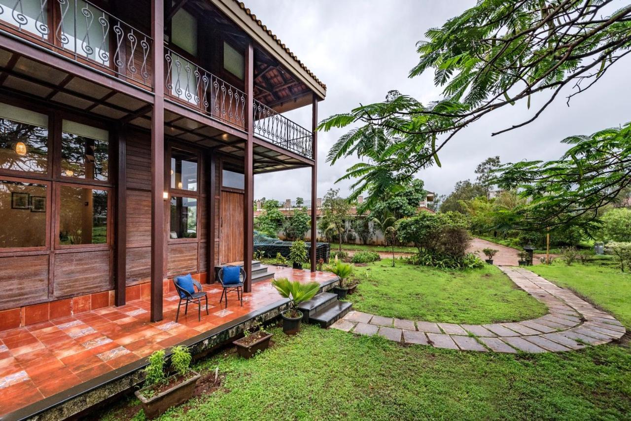 Saffronstays Boulevard Loghouse - A Wooden Chalet Amidst Nature Kārli Εξωτερικό φωτογραφία